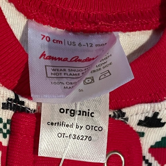 Hanna Andersson pajamas baby reindeer Christmas - Picture 3 of 4